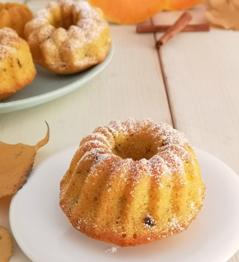 Mini Bundt Cakes Alla Zucca Senza Lattosio Le Ricette Di Casina